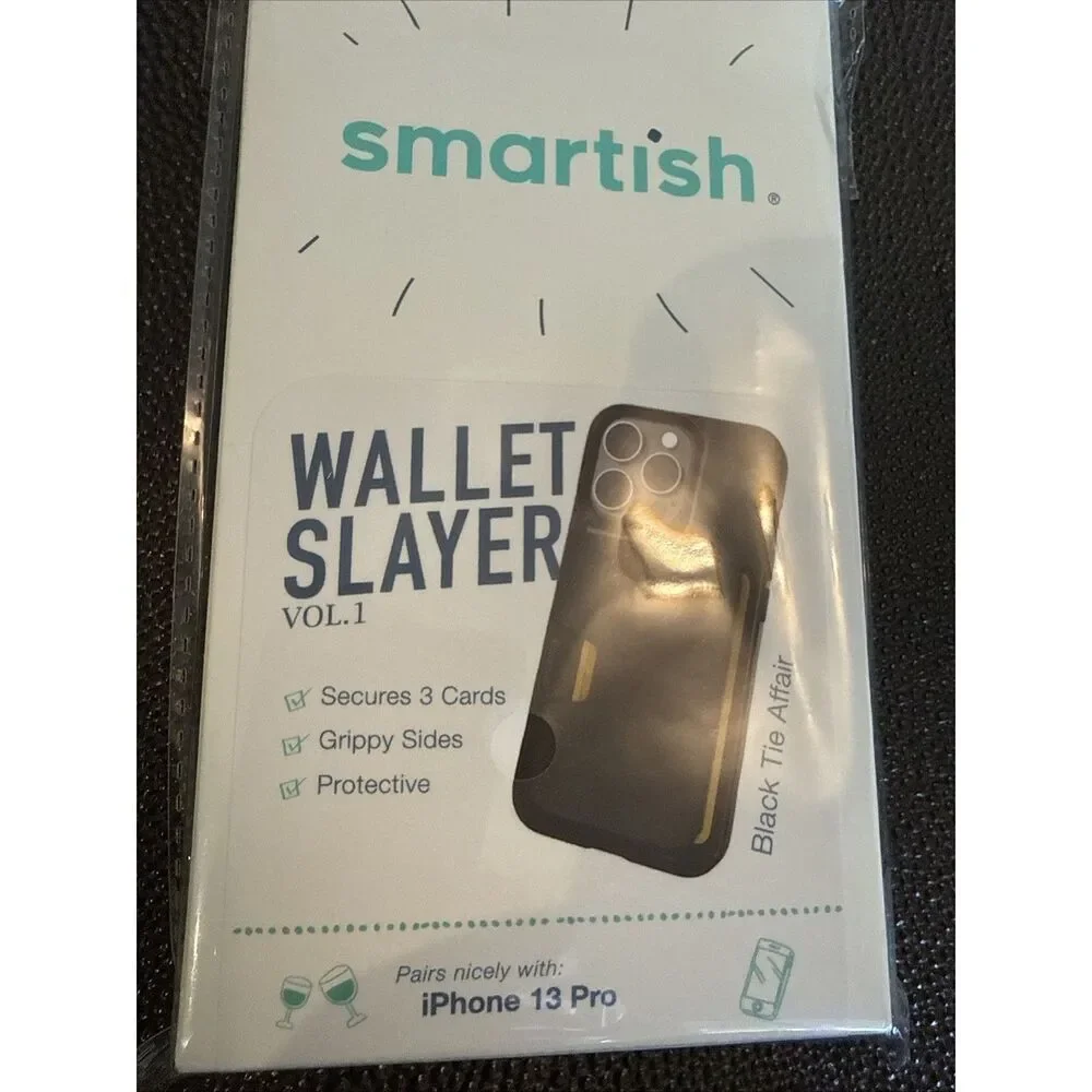 Smartish Wallet slayer Vol.1 iPhone 13 Pro VT21x-Black